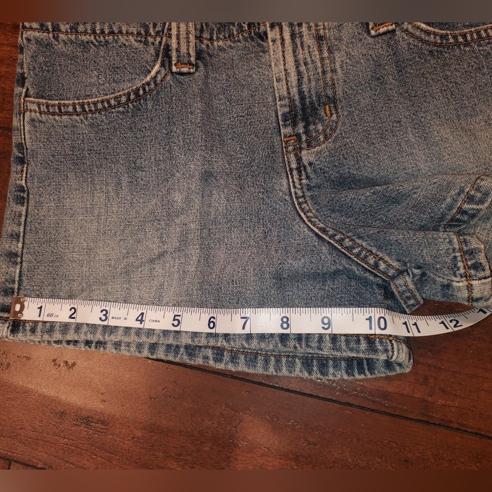 L.e.i DENIMN Jean Shorts Y2K in Jr Size 9 - Picture 14 of 14